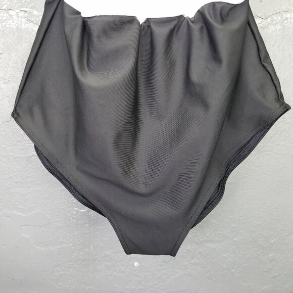 Hackwith Design House Bathing Suit Plus +1 US 14 One Piece Black White Swimsuit - Picture 7 of 11